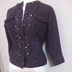 Ruby Rd. Embellished Jacket